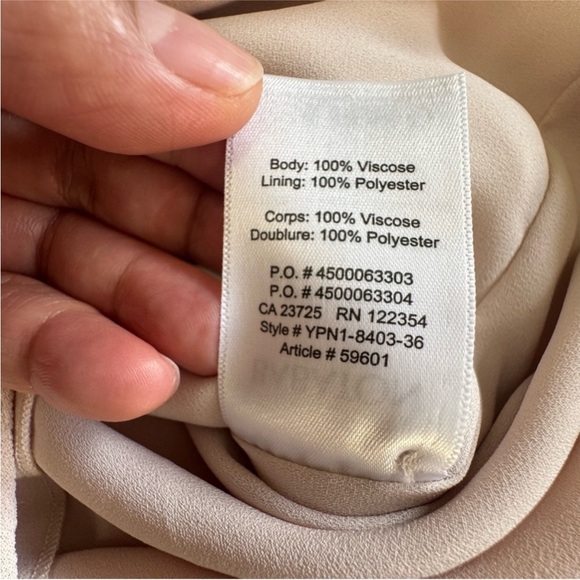 Aritzia Babaton Cream Jumpsuit , with pocket - Picture 10 of 14